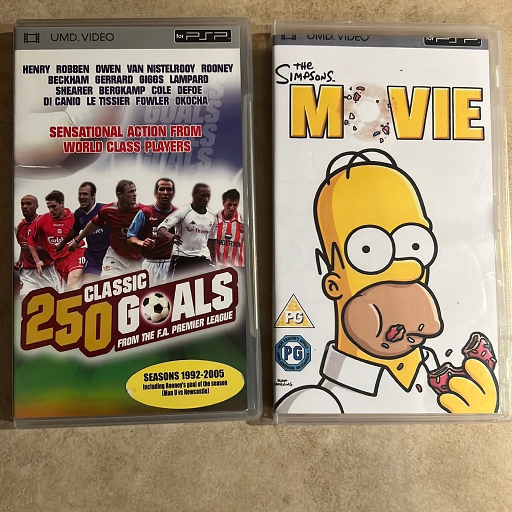 Sony PSP Umd Bundle of 2 Video’s